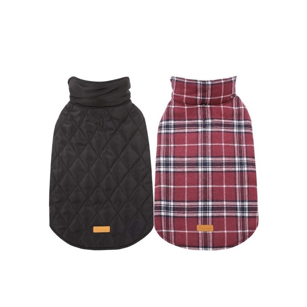 New with tags Kuoser Waterproof Dog Coat-Size medium- Reversible